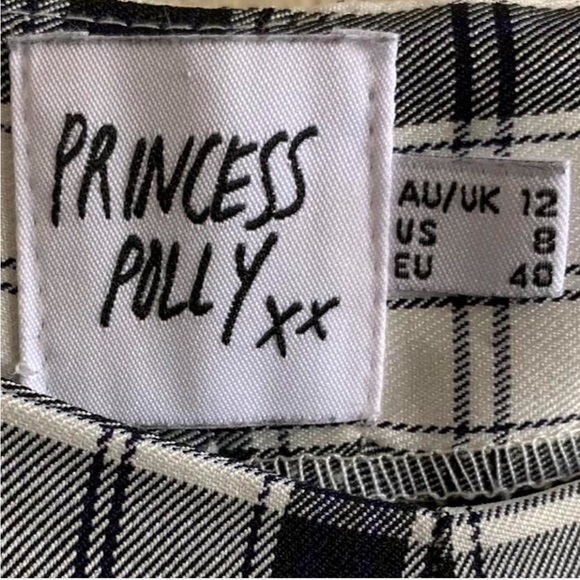 Princess Polly Plaid Pants! Size 8! - Picture 3 of 3